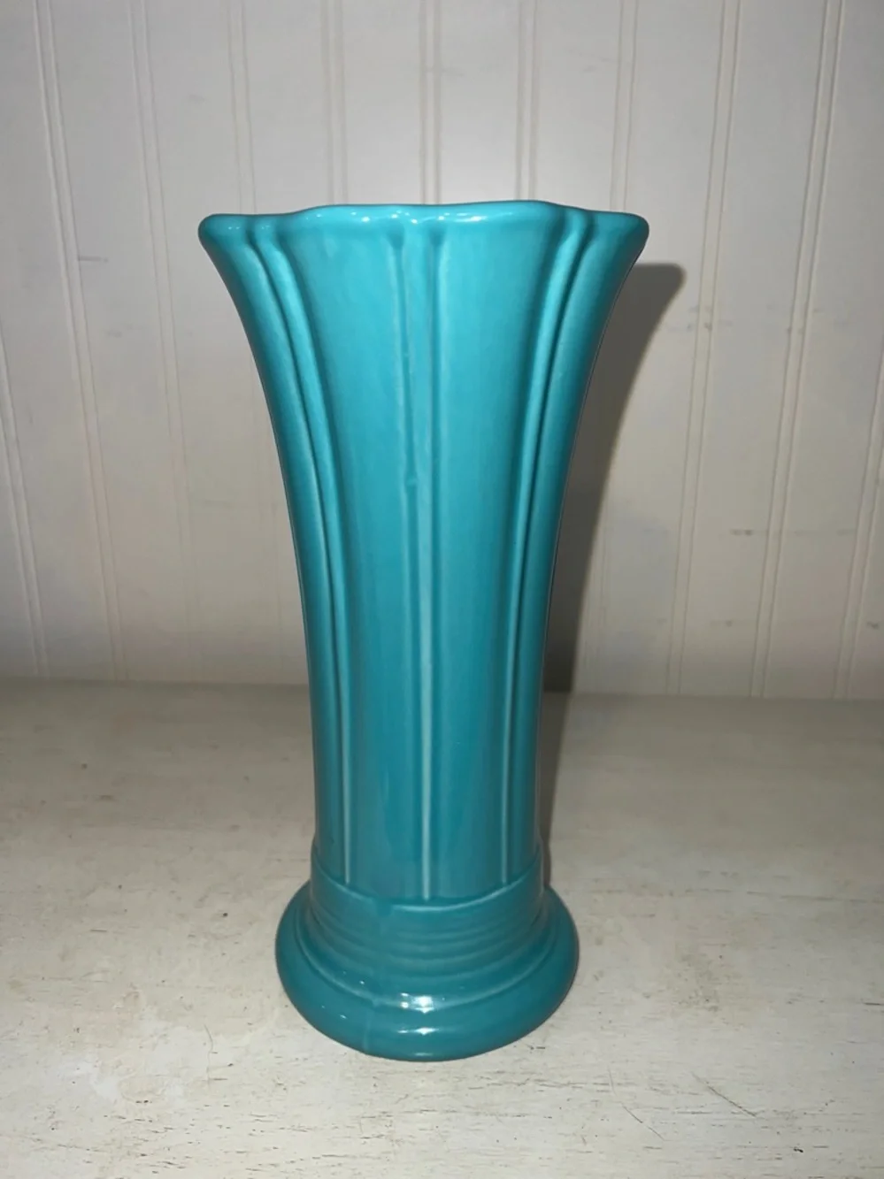 Fiesta Medium Vase Turquoise 9 5/8”